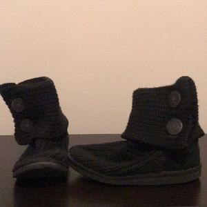 Ugg Boots Crochet Bailey Button
